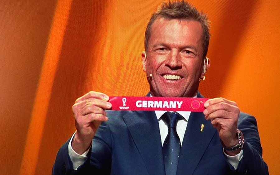 Deutschland wird bei der Auslosung der WM 2022 ausgelost