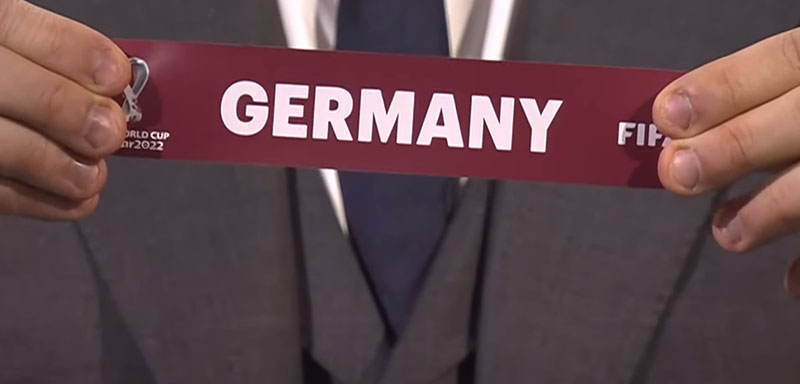 WM 2022 Qualifikation Auslosung Deutschland