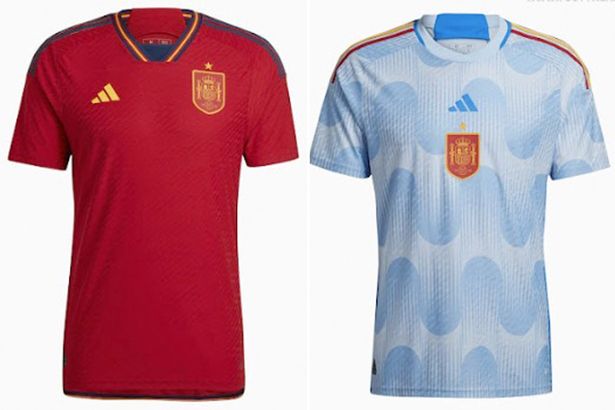 WM 2022 Trikot Spanien